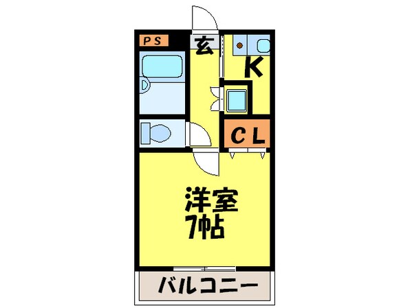 メゾン・ド・モリの物件間取画像